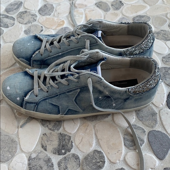 Golden Goose denim sneakers - Picture 2 of 4